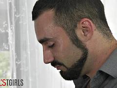 DEVILSTGIRLS Trans Slut Juliette Stray Only Wants To Be His Tight Fuck Doll