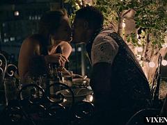 デカチン, 黒人, フェラチオ, 茶髪の, 浮気者, 黒人, 異人種間, 妻