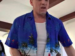 Lieveling, Grote mammen, Mollig, Tatoeage, Trio, Tieten likken