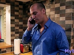 Niñera, Engañando, Sexo duro, Pequeña, Pelirrojo, Flaco, Adolescente, Tetas