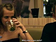 Leie, Tussi, Spermaladung, Hardcore, Pov, Öffentlich, Dürr, Flotter dreier