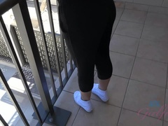 Leie, Arsch, Bad, Braunhaarige, Pov, Muschi, Tätowierung, Titten