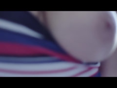 美女, デカパイ, 巨乳な, エロティック, 女, 自然山雀, 一人, オッパイの