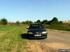 ぽちゃ, チェコ, お婆さん, 熟年, アウトドア, 公共, 現実