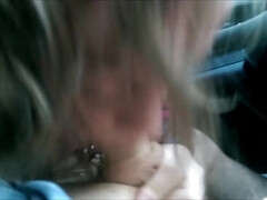 Car Park Blow Job Cum Swallow Gargle