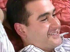 In den arsch, Doppelpenetration, Französisch, Deutsch, Hotel, Muschi, Strümpfe, Vintage