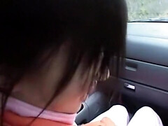 Asiatique, Sucer une bite, En levrette, Naturelle, Orgasme, De plein air, Chatte, Maigrichonne