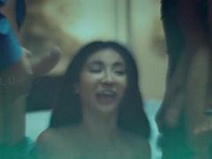アナル, デカパイ, フェラチオ, 乱交, グループ, ハードコア, 淫乱熟女, オッパイの