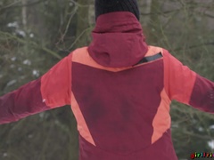 Fingern, Freundin, Lesbisch, Lecken, Masturbation, Im freien, Dusche, Nass