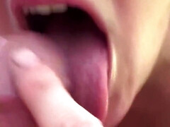 Enthousiasteling, Grote lul, Blond, Pijpbeurt, Natuurlijk, Tepels, Gezichtspunt, Openbaar