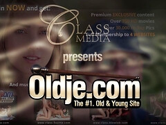 Grandfather smashes nubile she is so fuckign molten gives bj and munches jizz