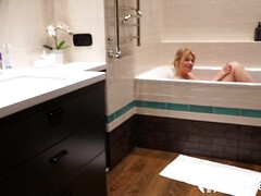 素人, ブロンド, フェラチオ, イマラチオ, 自家製, 熟年, 淫乱熟女, 妻