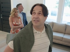 Grote mammen, Bedriegen, Sperma in gezicht, Hd, Huisvrouw, Keuken, Rijden, Vrouw