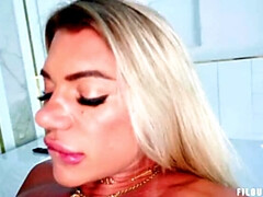 Hot British MILF Threesome FFM with Denise Anders & Tiffani Time - Rough Pussy Fucking and Facial Cumshots