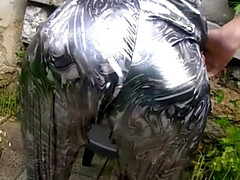 Блондинки, Женщины, Фетиш, На природе, Писсинг, Соло, Сиськи, Игрушки