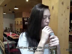 Cash-hungry teen eagerly takes stranger's rod in POV