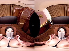 Busty asian MILF vr porn