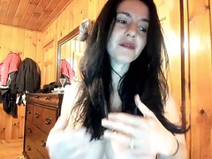 Grosser schwanz, Grosse titten, Vollbusig, Hardcore, Selbstgemacht, Masturbation, Milf, Strümpfe