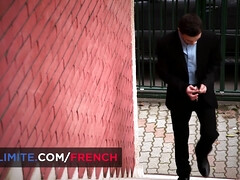 お尻, デカ尻, カワイイ, 女 人男 人, フランス人, オフィス, 秘密の, 三人