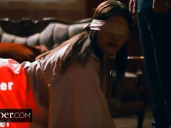 フェラチオ, 茶髪の, バック, ハードコア, 下着, 3p男男女, ティーン, 三人