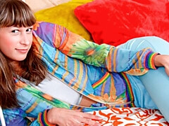 Little Dawn Covers Herself in Whip Cream During Sex