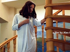 18, 美女, デカパイ, 茶髪の, Hd, パンティ, ティーン, オッパイの