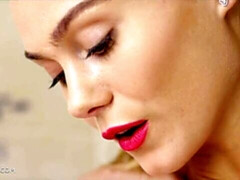 ブロンド, 指いじり, 目瞪口呆, 下着, 剃毛, 一人, ティーン, トイレ