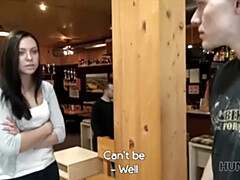 18 jaar, Enthousiasteling, Blond, Man die toekijkt, Tsjechisch, Openbaar, Tiener, Vrouw