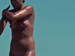 Real young beach nudist voyeur video