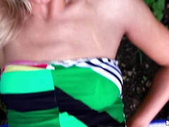 Amateur, Sucer une bite, Européenne, Argent, De plein air, Pov, Réalité, Serbe