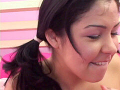 素人, フェラチオ, ピグテール, ティーン