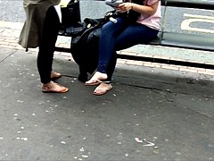 Pink Soles & Toe Pedicure In Sandals