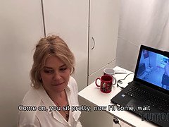 Schönheit, Blondine, Vollbusig, Geile alte tussi, Reif, Mutti, Muschi, Stiefmutter