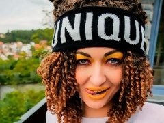 In den arsch, Blasen, Braunhaarige, Hundestellung, Handjob, Rasiert, Jungendliche (18+), Flotter dreier