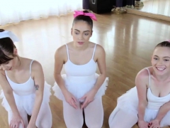 Office group sex Ballerinas