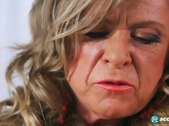 Gros seins, Blonde, Sucer une bite, Éjaculer dans la bouche, Tir de sperme, Mature, Mère que j'aimerais baiser