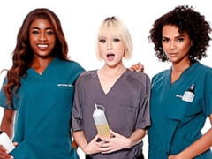 Zwart, Zwart, Lesbisch, Likken, Masturbatie, Kut duiken, Tiener, Speelgoed