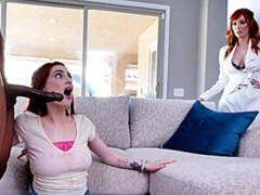 Noire, Sucer une bite, En levrette, Hard, Interracial, Mère que j'aimerais baiser, Rousse roux, Plan cul à trois