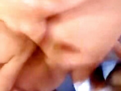 Amateur, Grosse bite, Blonde, Sucer une bite, Tir de sperme, Queue, Faciale, Hd