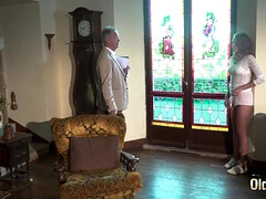 18 jaar, Pijpbeurt, Sperma shot, Hardcore, Ondergoed, Klein, Roodharige vrouw, Tiener