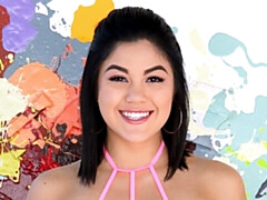 Grote kont, Grote lul, Pijpbeurt, Bruinharig, Hondjeshouding, Natuurlijke tieten, Tiener, Tieten likken