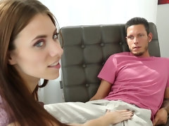 Grosser arsch, Blasen, Besamung, Hundestellung, Hd, Natürlichen titten, Rasiert, Jungendliche (18+)