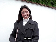 Morena, Linda, Polla, Estilo perrito, Pajear, Hd, Público, Ruso