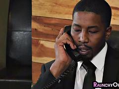 Chica, Gordita, Ébano, Fetiche, Interracial, Lencería, Secretaria, Tetas