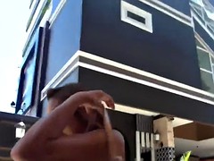 a horny man persuades sexy redhead amateur asian girl to make a sex video with him