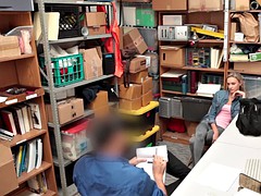 LP Officer fucks Emma Hix riding on top of his cock