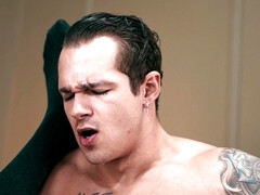 Anal, Negro, Polla, Penetracion con dedos, Interracial, Coño, Cabello corto, Medias largas