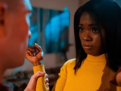 Noire, Sucer une bite, Branlette thaïlandaise, Interracial, Léchez, Chatte, Dénudage, Adolescente