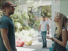 Черные, Блондинки, Минет, Семяизвержение, Глубокая глотка, Крошечные, Сиськи