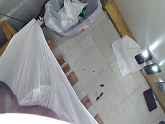 素人, デカチン, 黒人, フェラチオ, 黒人, 毛深い, ハードコア, 淫乱熟女